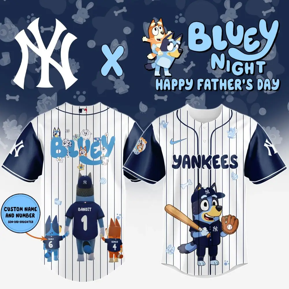 New York Yankees Happy Father’S Day Limited Edition Custom Baseball Jersey