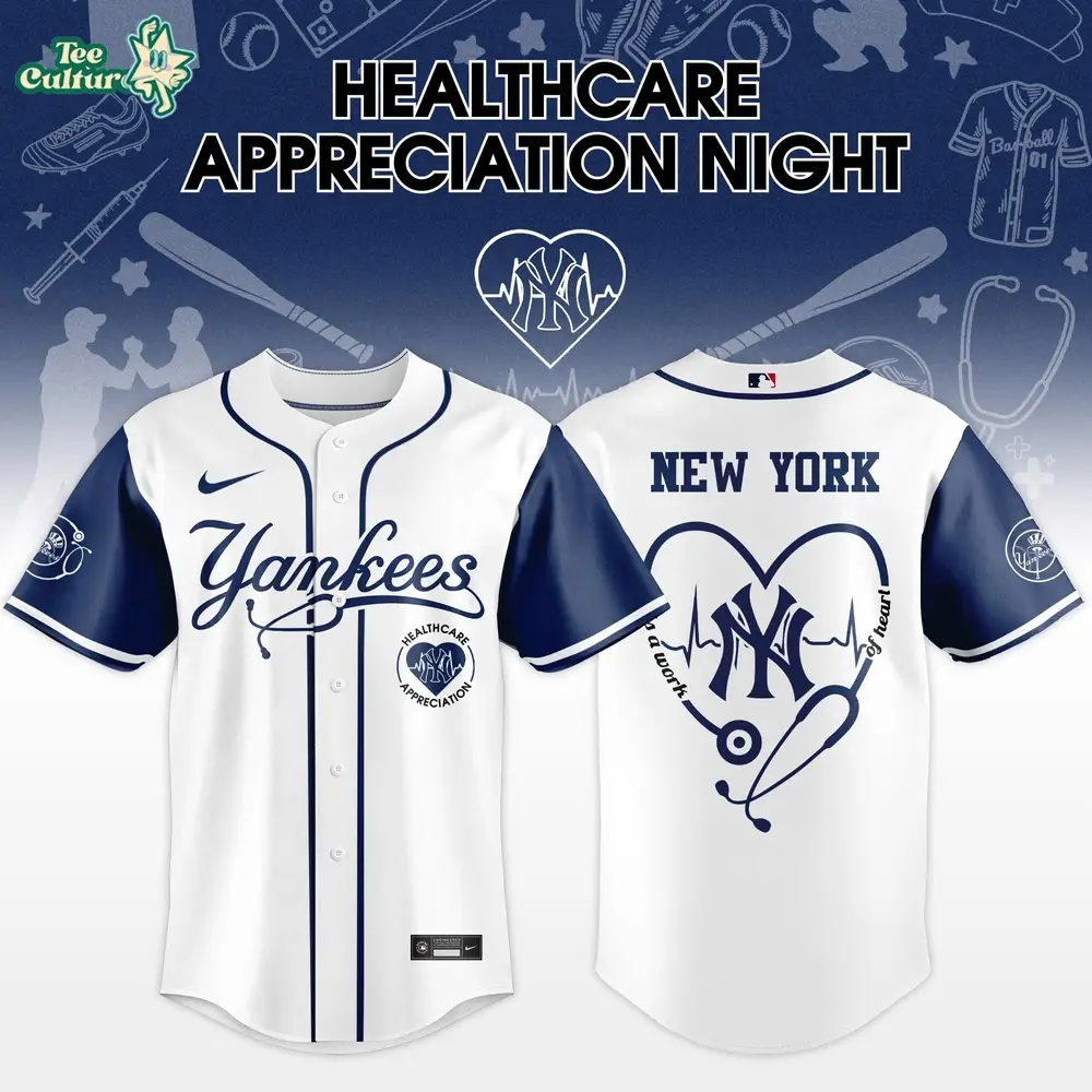 New York Yankees Healthcare Appreciation Night 2026 Limited Edition Baseball Jersey