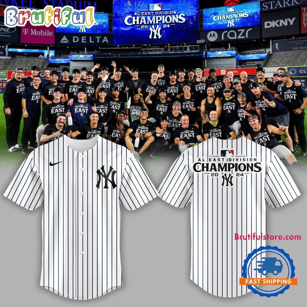 New York Yankees Special 2024 Al East Division Champions Jersey Shirt