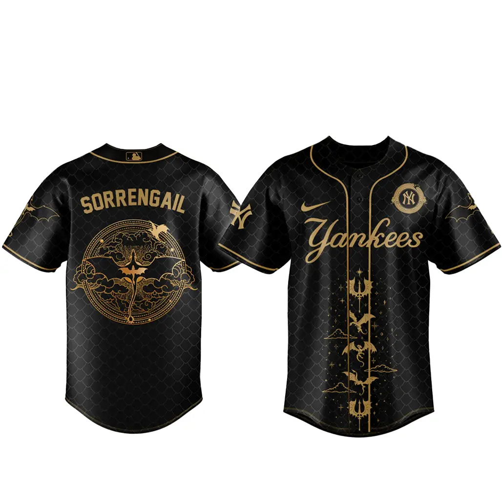 New York Yankees x Fourth Wing Night 2026 Baseball Jersey - Tazila
