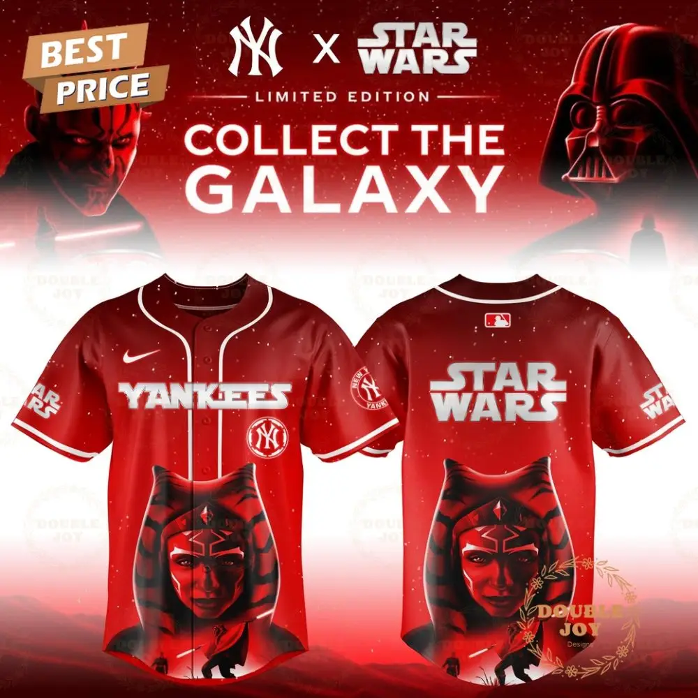 New York Yankees X Star Wars "Ahsoka Tano" 2025 Special Edition Baseball Jersey