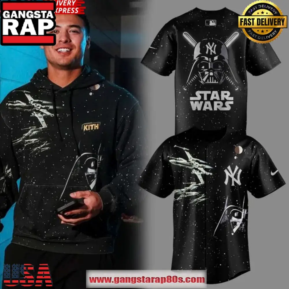 New York Yankees x Star Wars Night 2025 Custom Baseball Jersey Shirt
