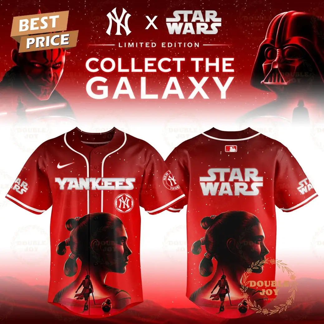 New York Yankees x Star Wars "Rey" 2025 Special Edition Baseball Jersey