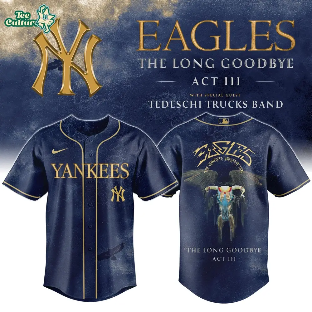 New York Yankees x The Long Goodbye Final Tour Limited Baseball Jersey