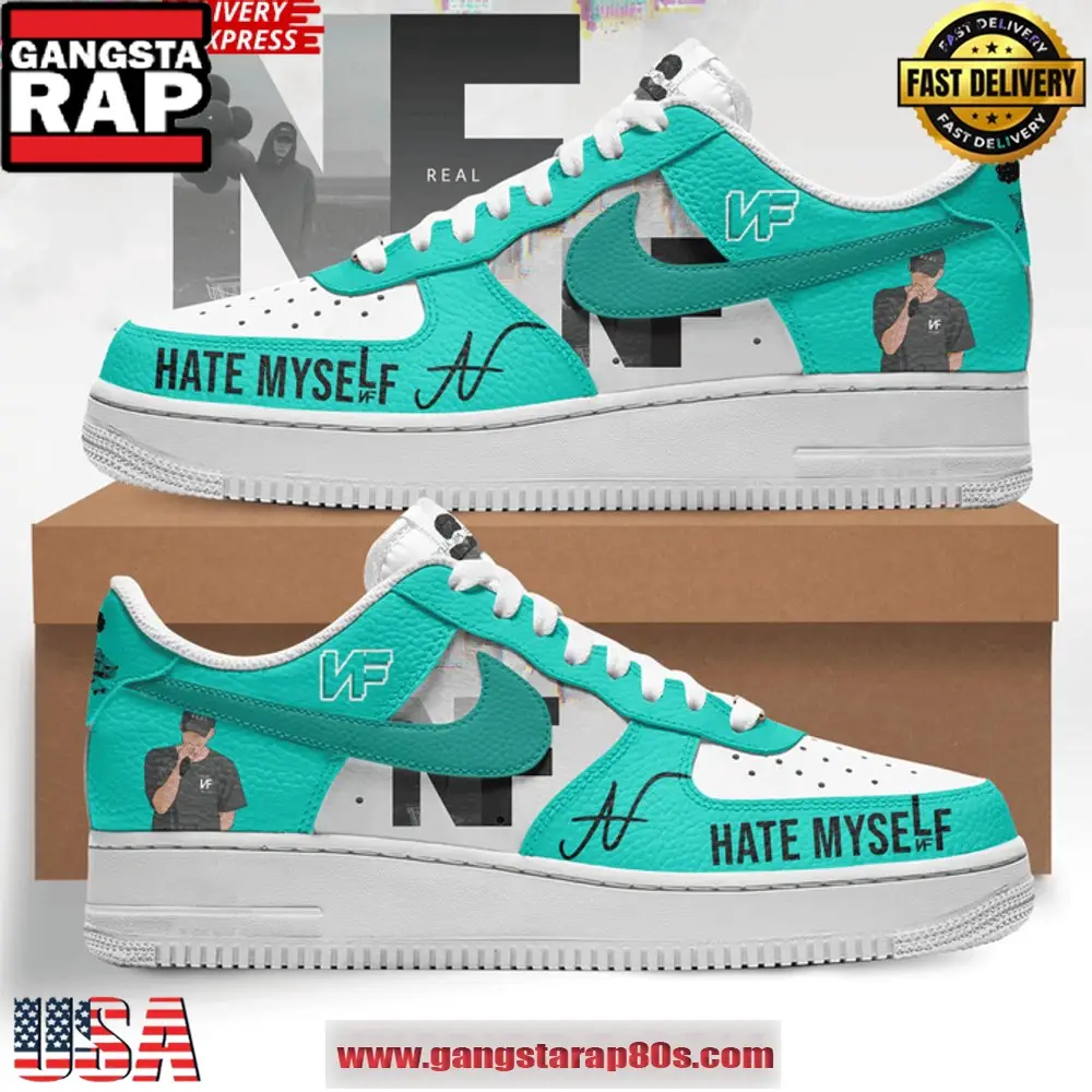 NF Hate Myself Special Edition Air Force 1 Running Sneakers Shoes