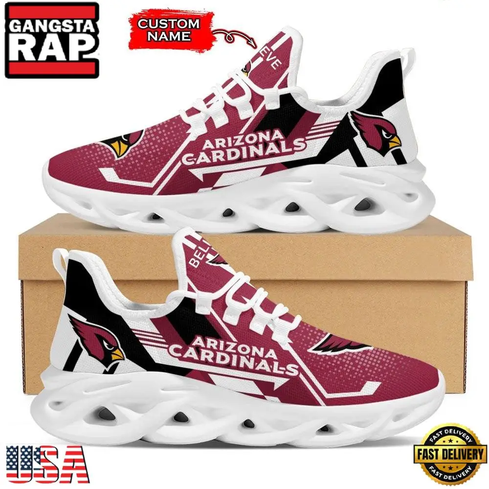 NFL Arizona Cardinals Football New Design Max Soul Shoes Running Sneakers