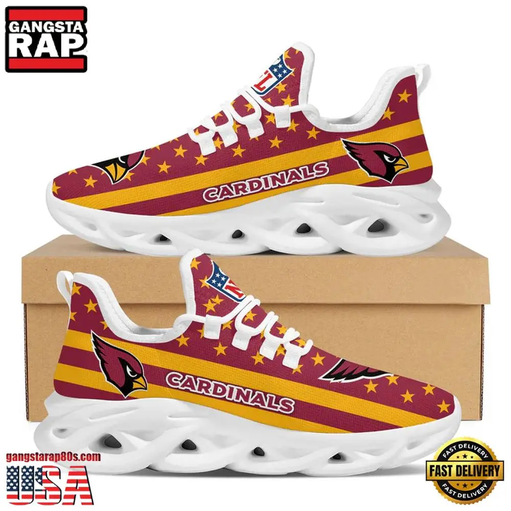 NFL Arizona Cardinals US Flag Max Soul ShoesRunning Sneakers NFL Arizona Cardinals US Flag Max Soul ShoesRunning Sneakers - Image 1