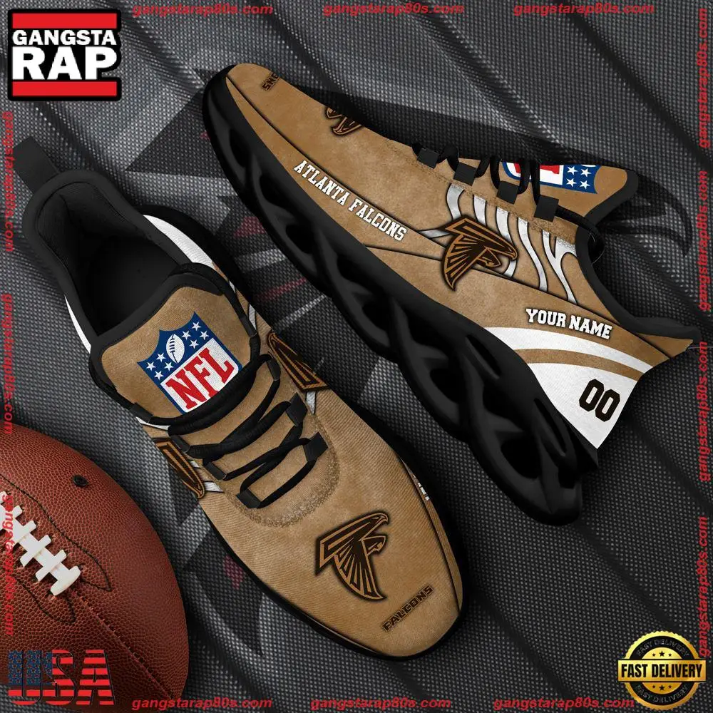 NFL Atlanta Falcons New Design Max Soul Shoes, Running Sneakers