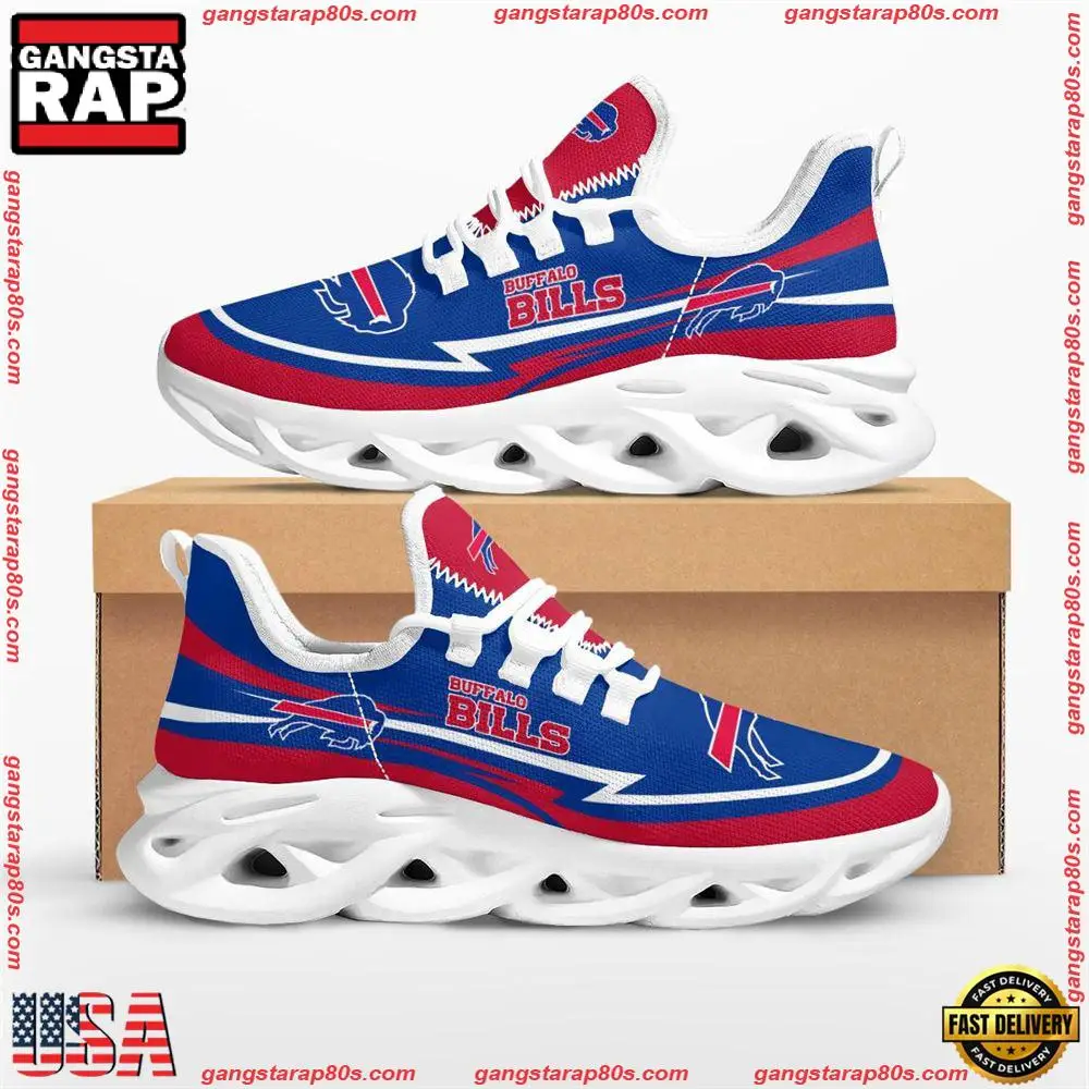 NFL Buffalo Bills Are Coming Curves Max Soul Shoes Running Sneakers