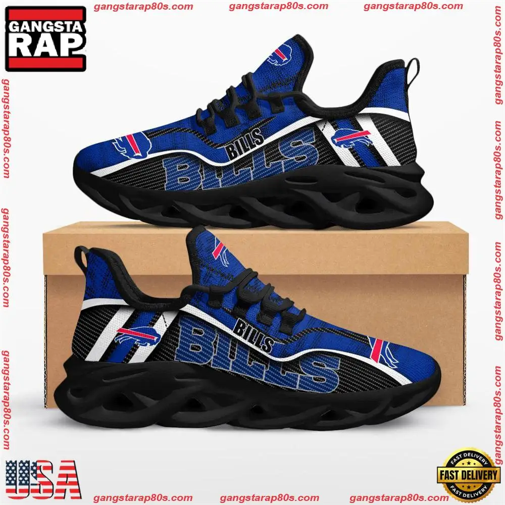 NFL Buffalo Bills Jumpstart Max Soul Shoes Running Sneakers Running Sneakers