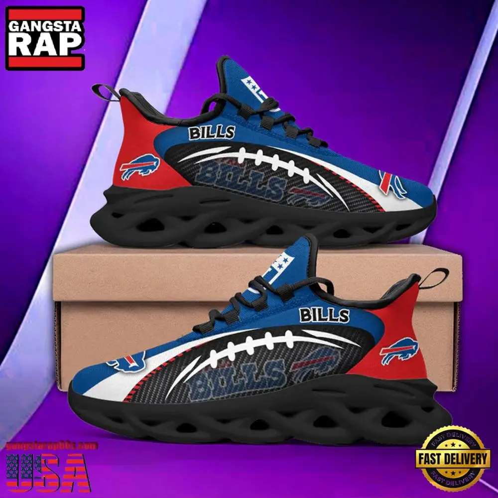 NFL Buffalo Bills Team Football Max Soul ShoesRunning Sneakers
