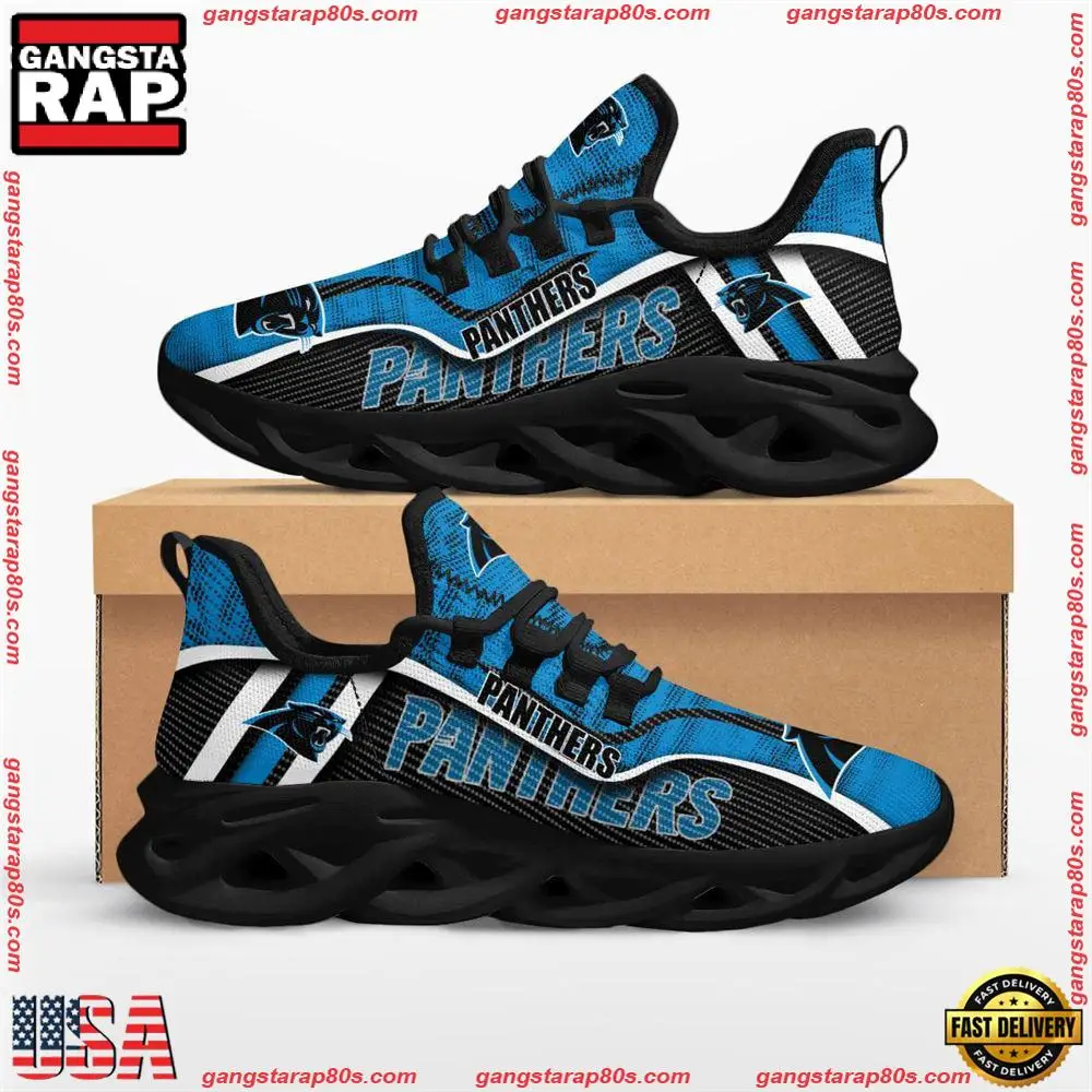 NFL Carolina Panthers Jumpstart Max Soul Shoes Running Sneakers Running Sneakers