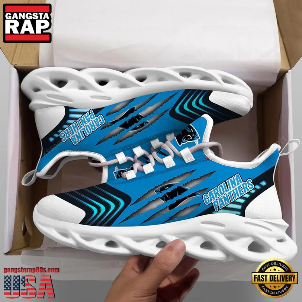 NFL Carolina Panthers Team Max Soul ShoesRunning Sneakers NFL Carolina Panthers Team Max Soul ShoesRunning Sneakers - Image 1