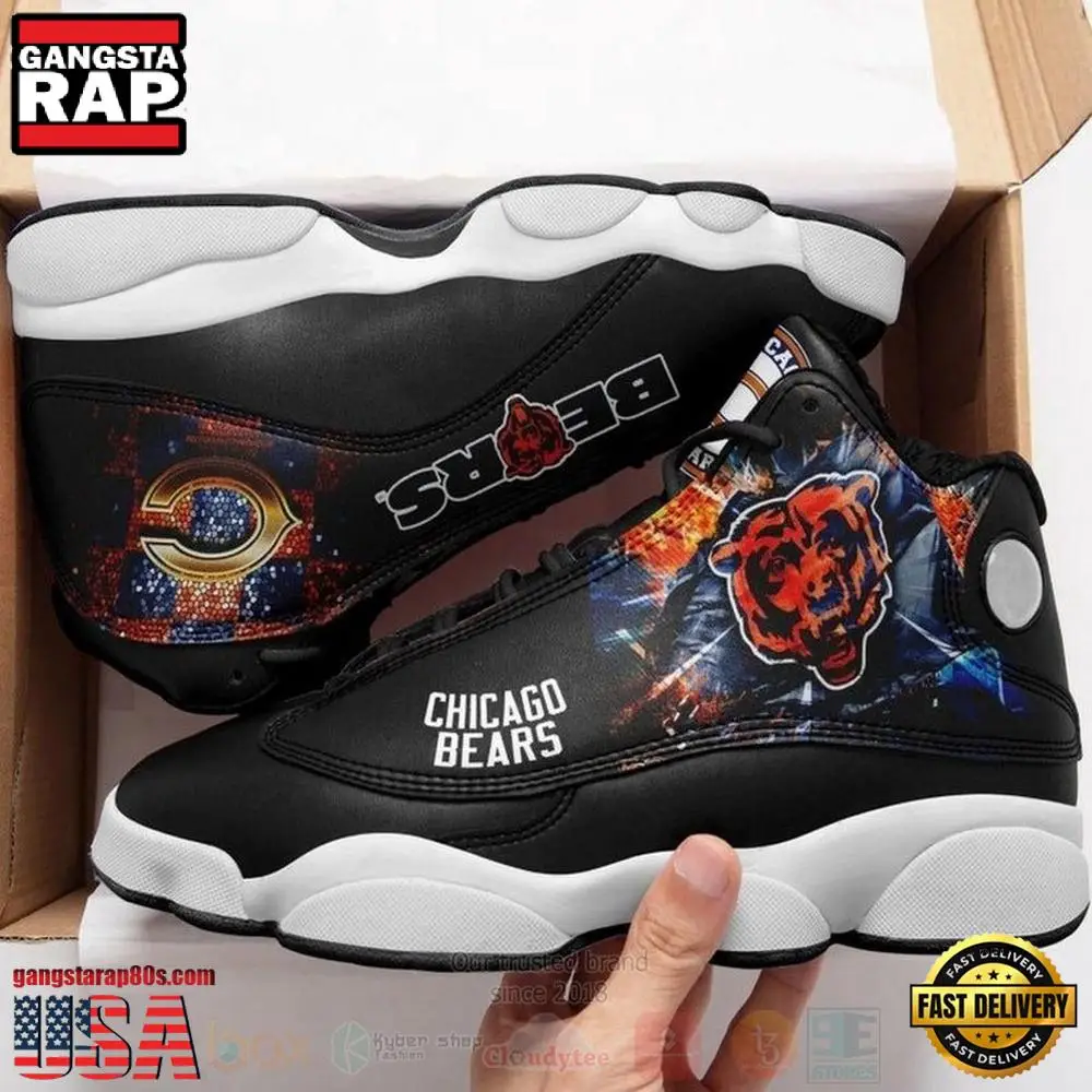 NFL Chicago Bears Air Jordan 13 Shoes