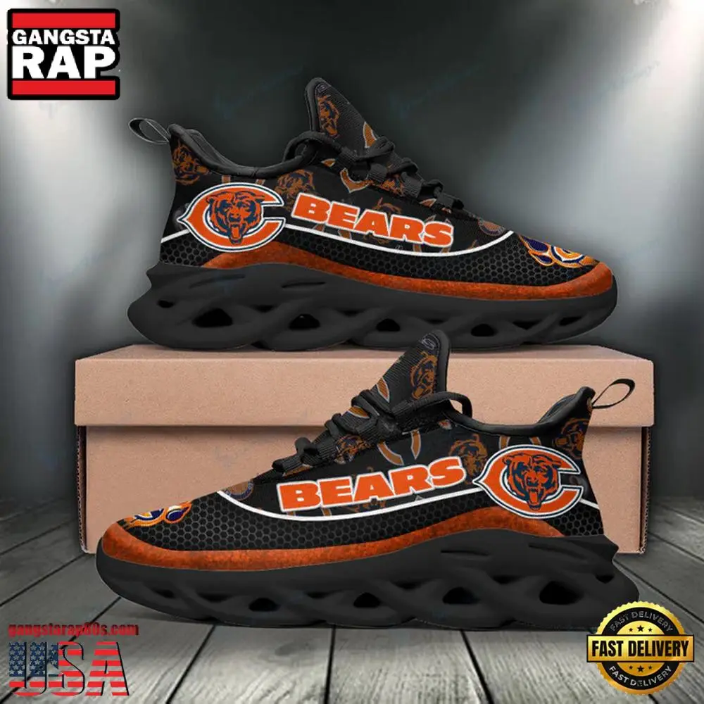 NFL Chicago Bears Logo Max Soul ShoesRunning Sneakers