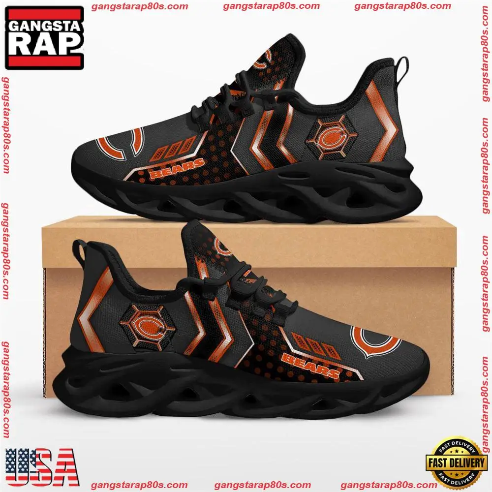 NFL Chicago Bears Pro Standard Max Soul Shoes Running Sneakers