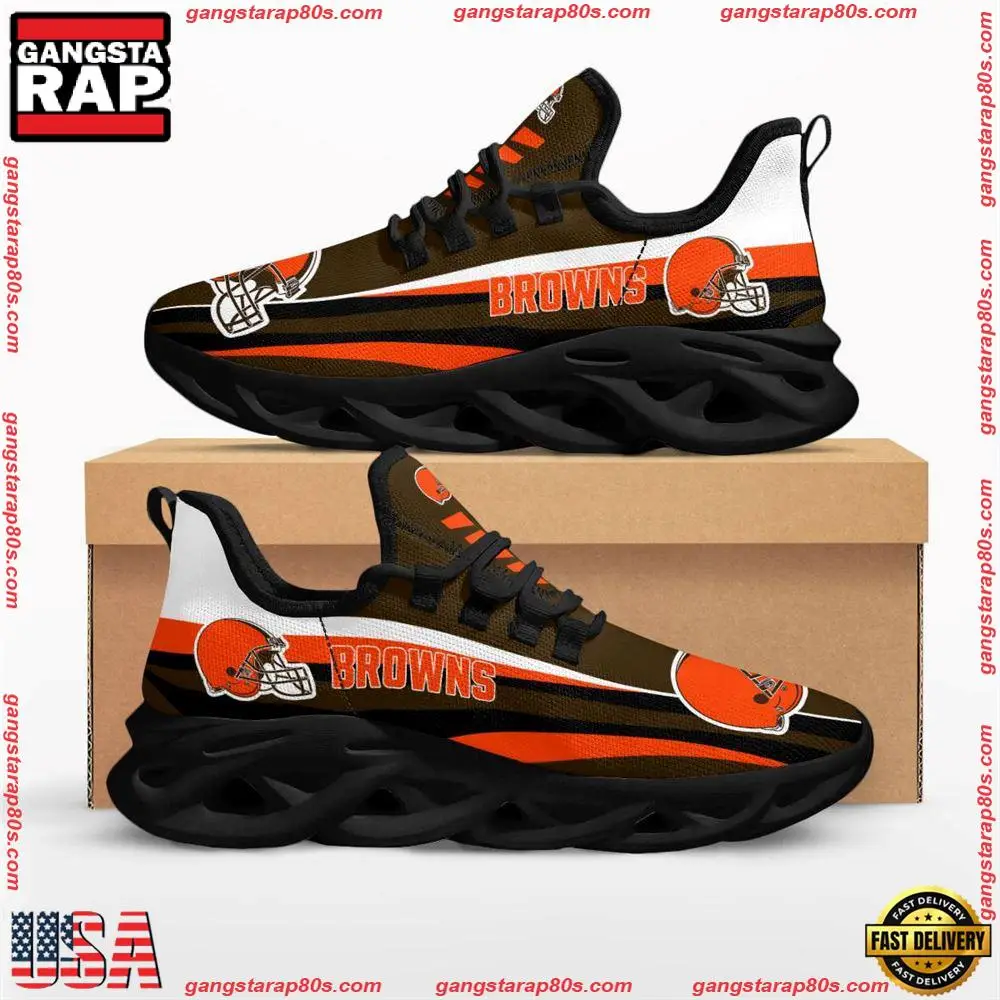 NFL Cleveland Browns Max Soul Running Shoes