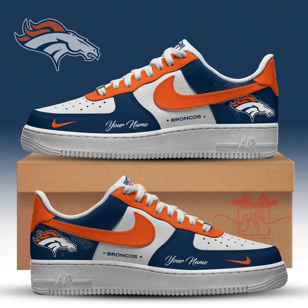 NFL Custom Denver Broncos New 2026 Version Nike Air Force 1 Fashions Shoes