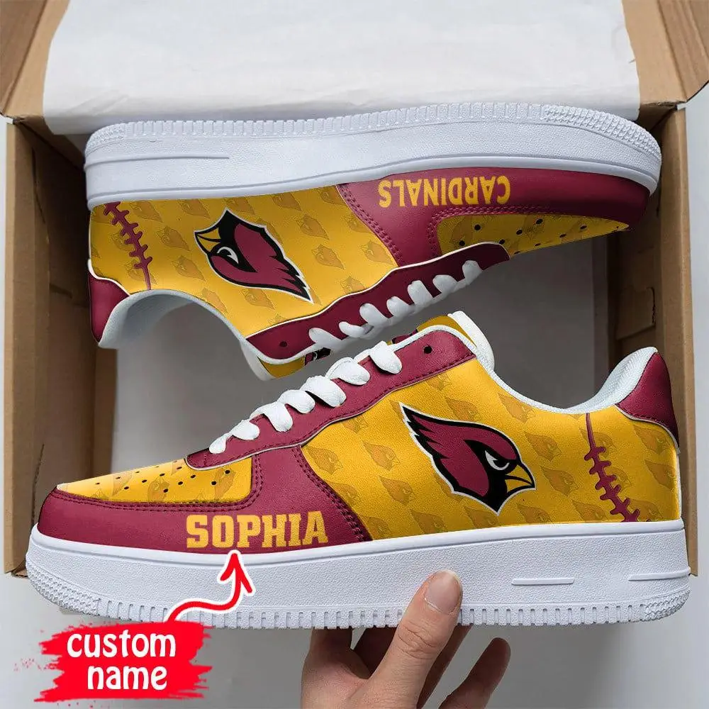 NFL Custom Name Arizona Cardinals Air Force 1