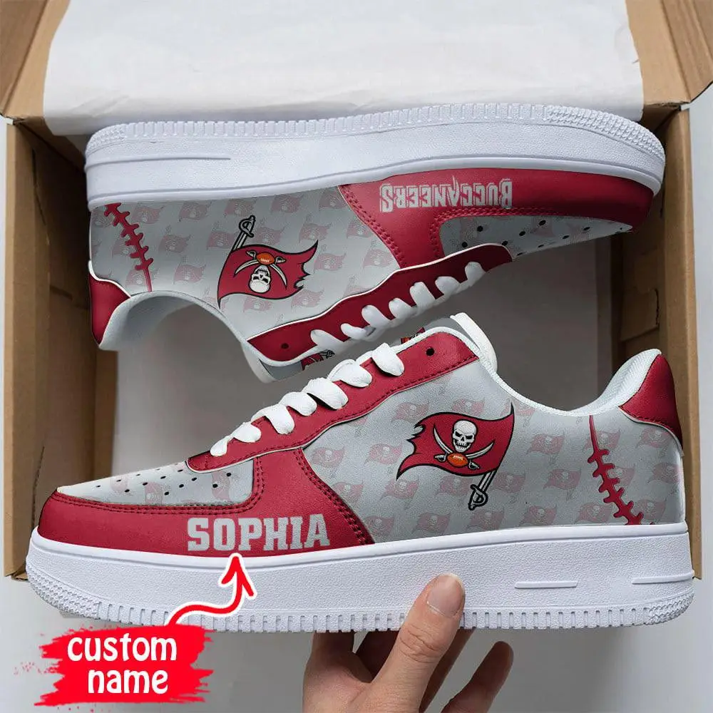 NFL Custom Name Tampa Bay Buccaneers Air Force 1