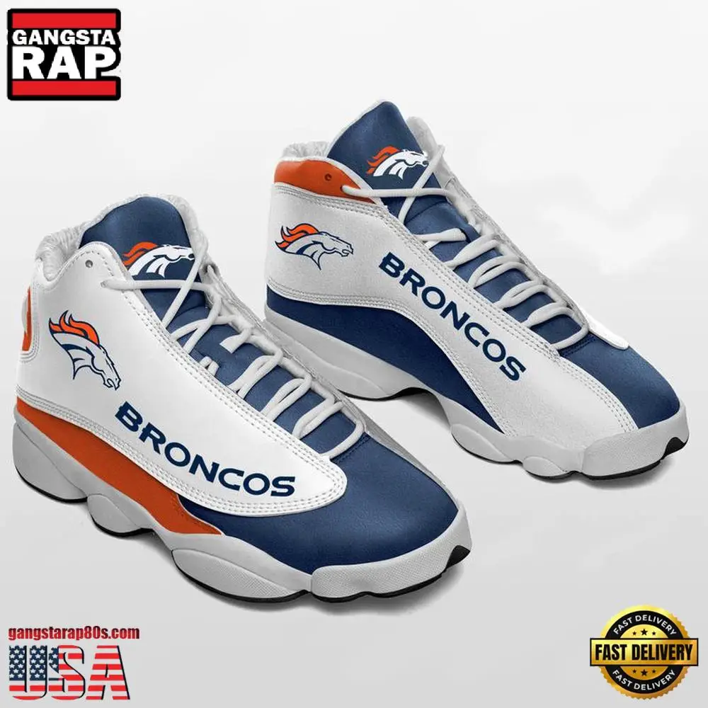 NFL Denver Broncos Ver 3 Air Jordan 13 Sneaker