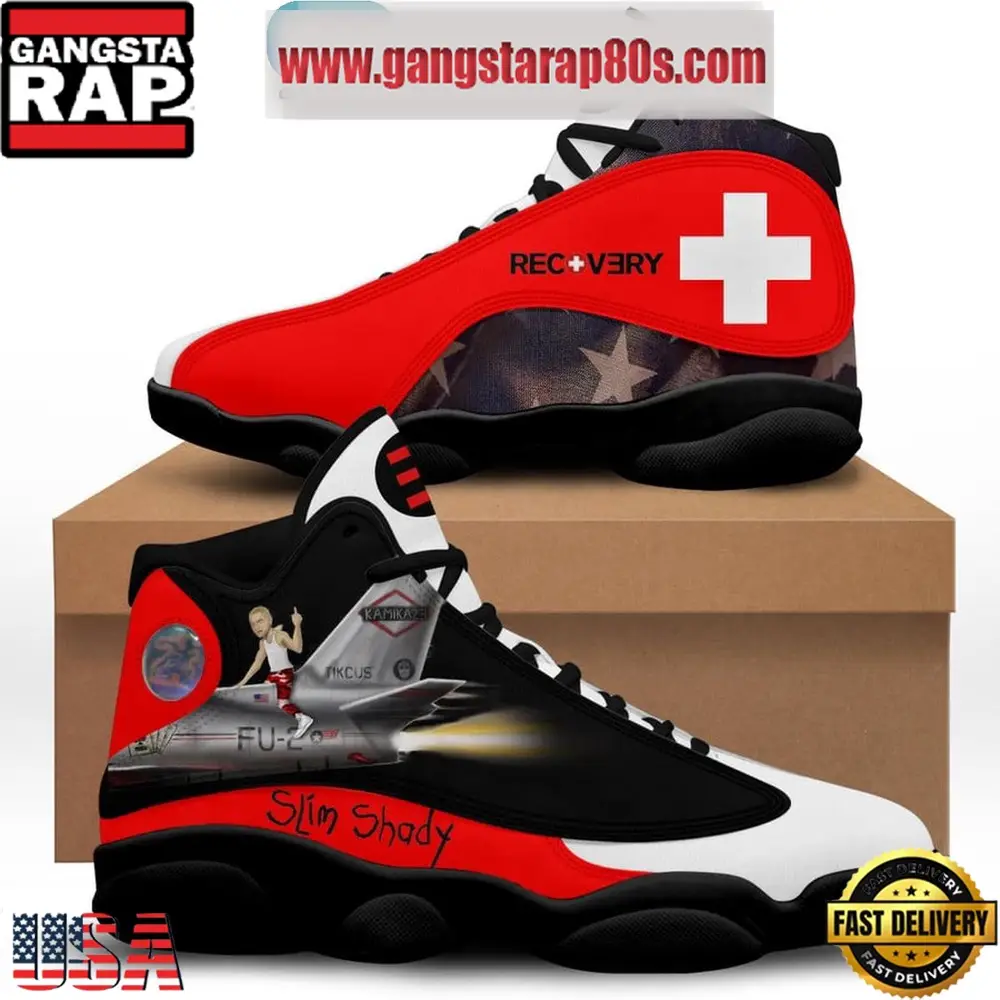 NFL Eminem Slim Shady In Recovery Air Force 13 Shoes
