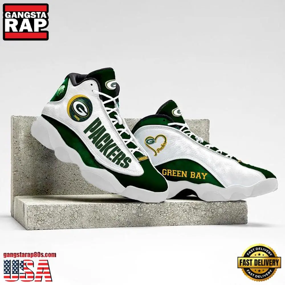 NFL Green Bay Packers Ver 4 Air Jordan 13 Sneaker