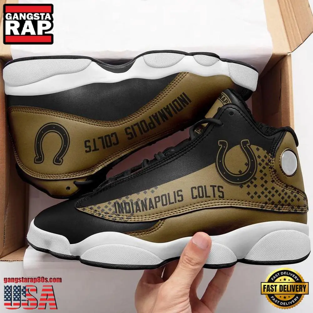 NFL Indianapolis Colts Ver 4 Air Jordan 13 Sneaker