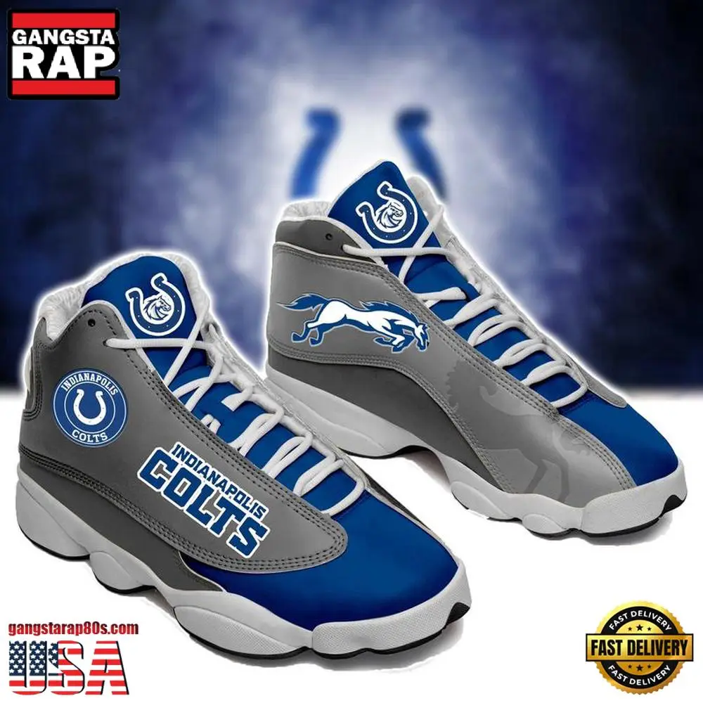 NFL Indianapolis Colts Ver 8 Air Jordan 13 Sneaker