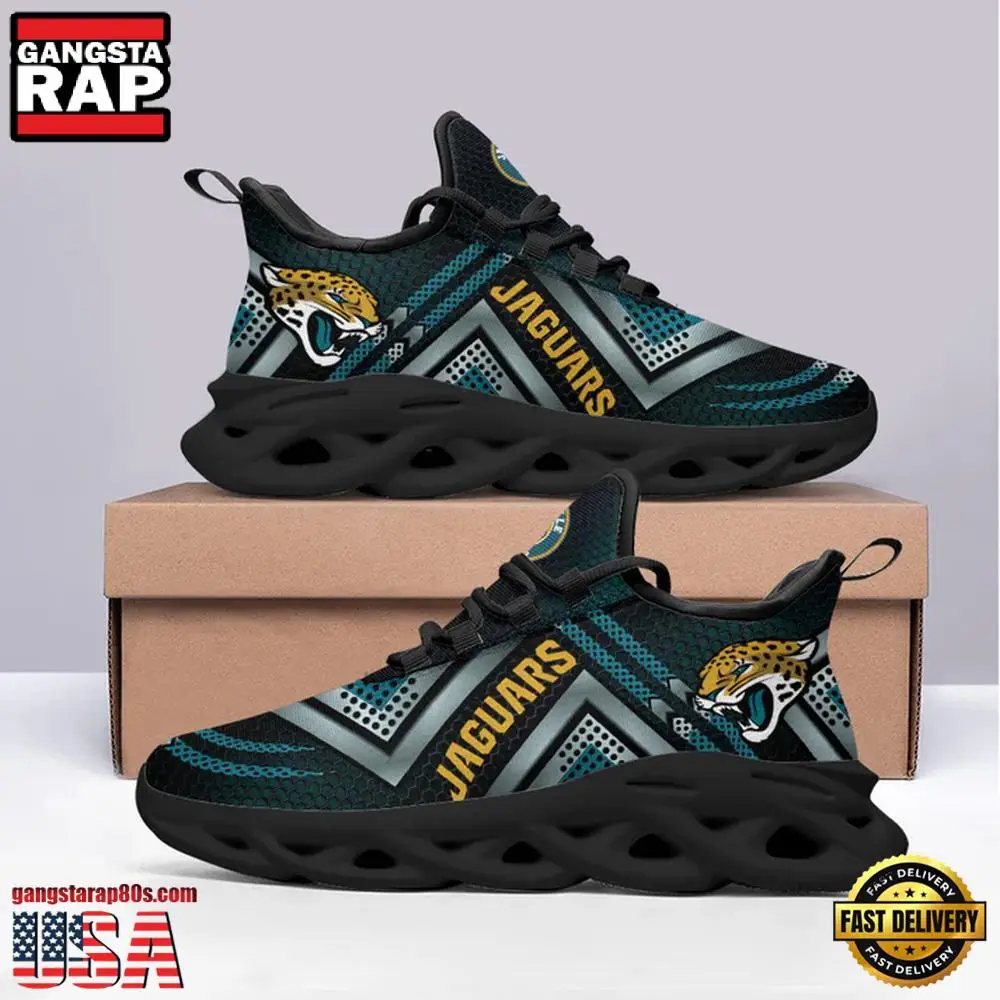NFL Jacksonville Jaguars Pattern Max Soul Shoes Running Sneakers New Designer NFL Jacksonville Jaguars Pattern Max Soul Shoes Running Sneakers New Designer - Image 1