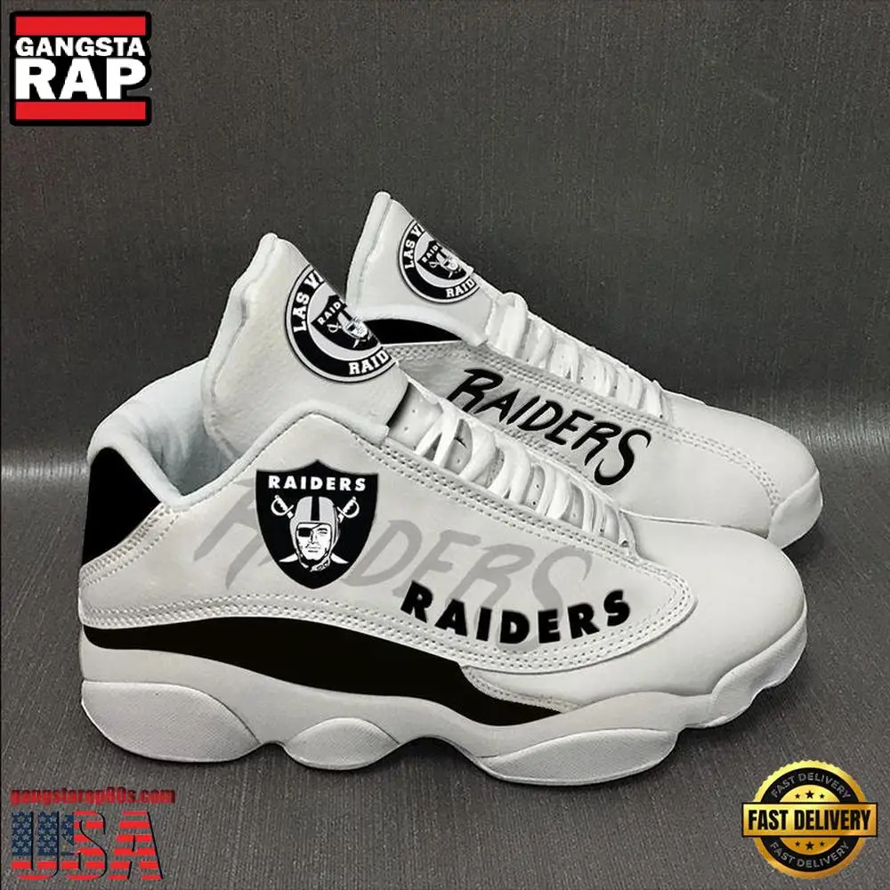 NFL Las Vegas Raiders Ver 4 Air Jordan 13 Sneaker