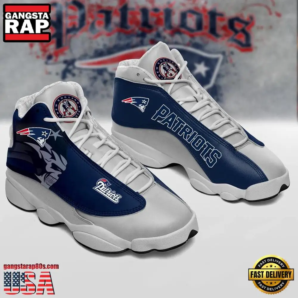 NFL New England Patriots Ver 3 Air Jordan 13 Sneaker