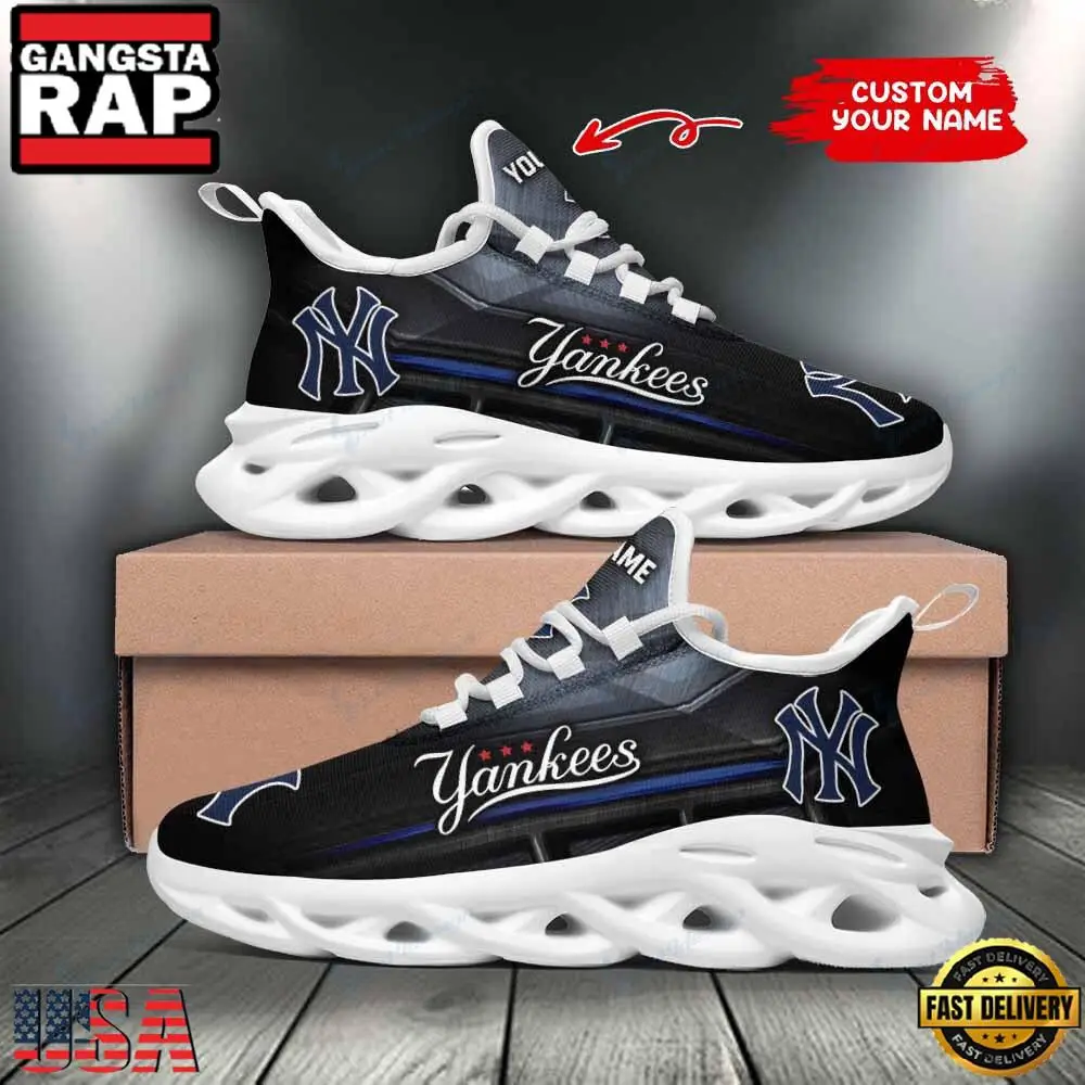 NFL New York Yankees Logo New Design Max Soul Shoes Running Sneakers