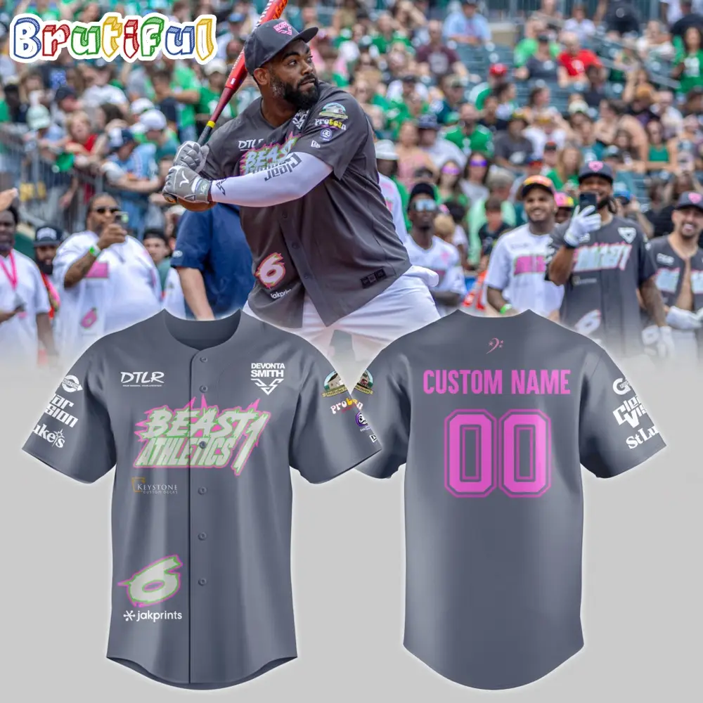 NFL Philadelphia Eagles Devonta Smith Beast Athletics 2024 Jersey Shirt
