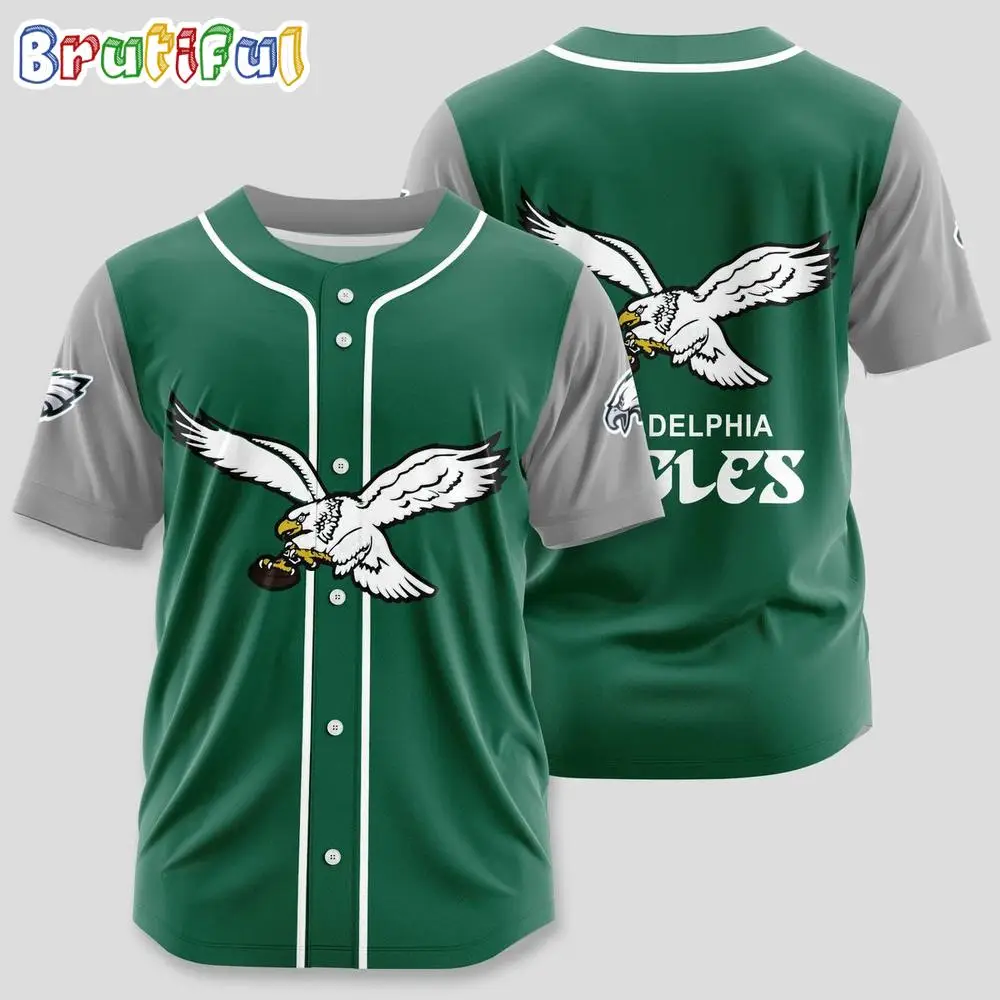 NFL Philadelphia Eagles Limited Edition Personalized Baseball Jersey