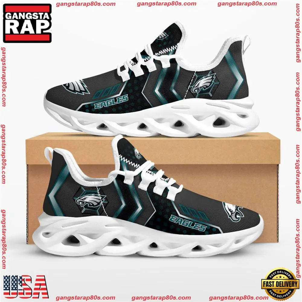 NFL Philadelphia Eagles Pro Standard Max Soul Shoes Running Sneakers
