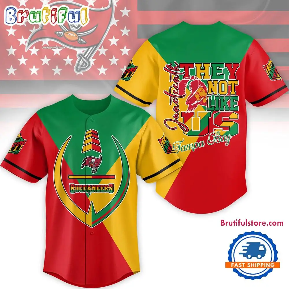 NFL Tampa Bay Buccaneers Juneteenth Month They Not Like US Baseball Jersey