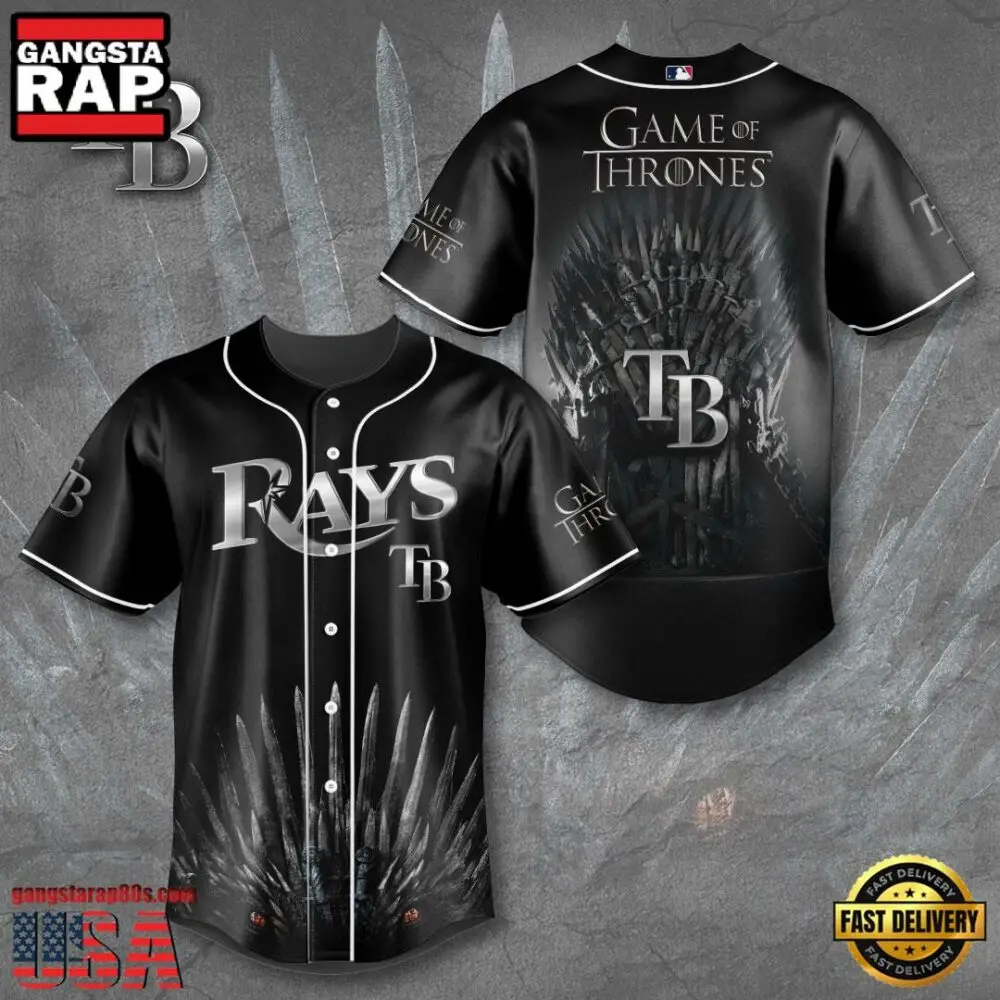 NFL Tampa Bay Rays x Game of Thrones Baseball Jersey Shirt