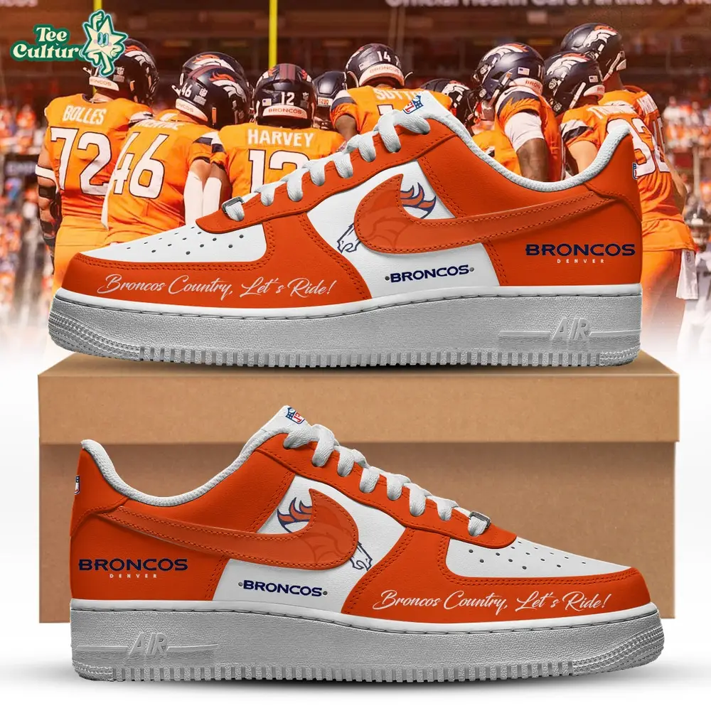 NFL x Denver Broncos Play Offs Slogan Limited Edition Shoes 2025/26