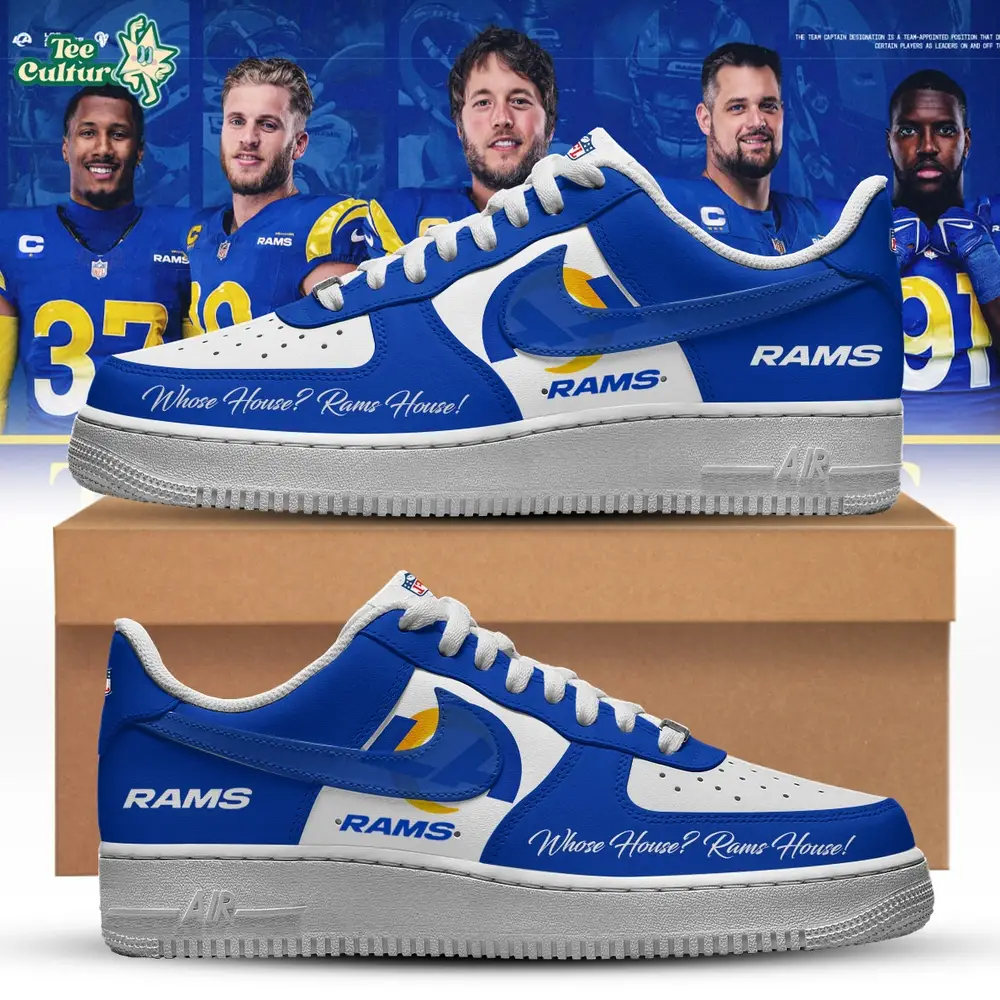 NFL x Los Angeles Rams Play Offs Slogan Limited Edition Shoes 2025/26