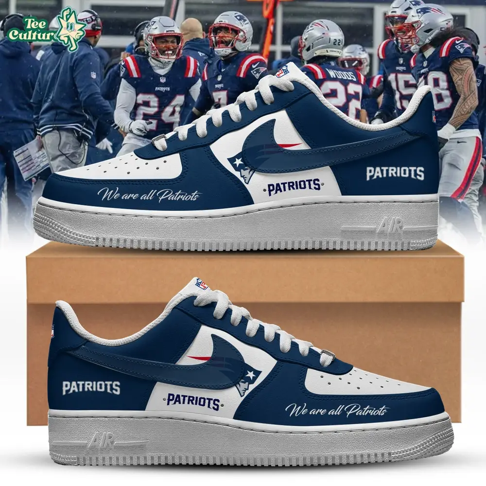 NFL x New England Patriots Play Offs Slogan Limited Edition Shoes 2025/26