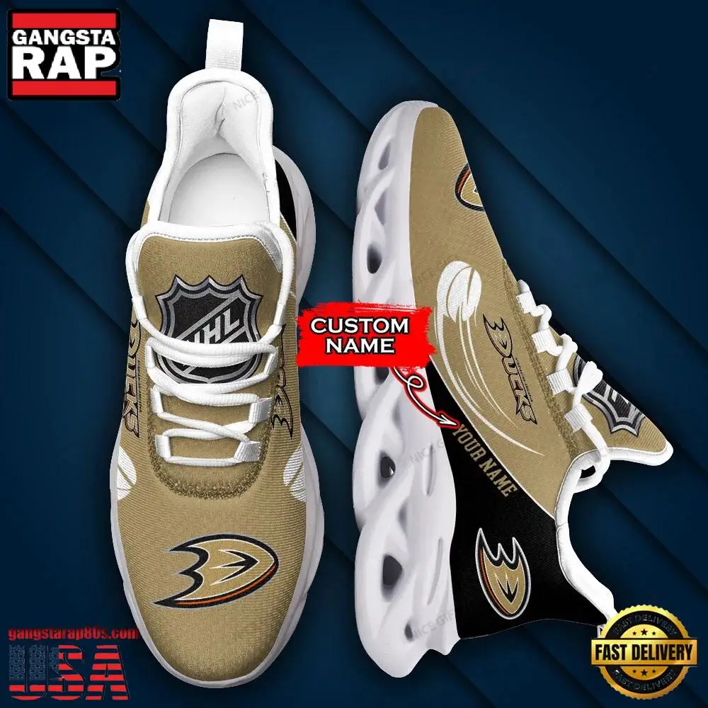 NHL Custom Name Anaheim Ducks Sport Max Soul Shoes NHL Custom Name Anaheim Ducks Sport Max Soul Shoes - Image 1