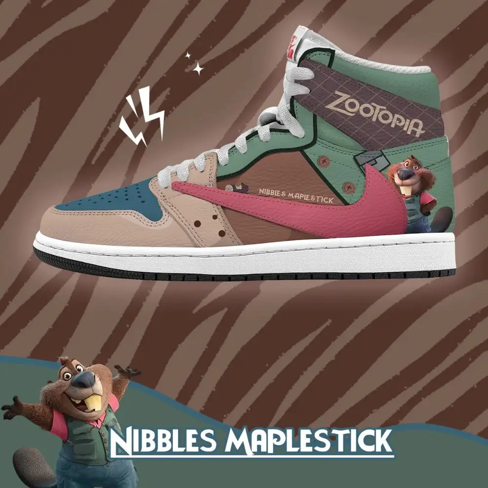 Nibbles Maplestick V.2 Zootopia High Top Shoes