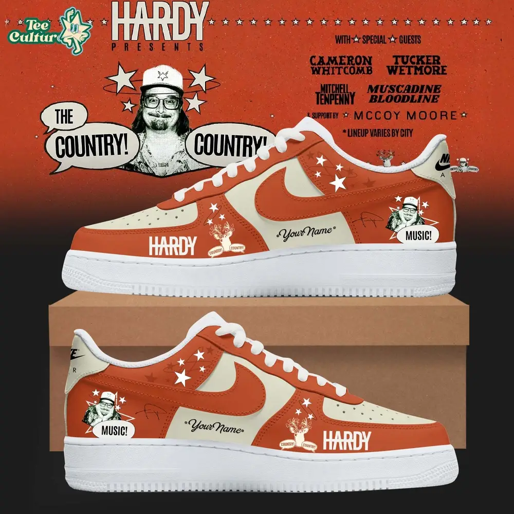 Nike Air Force 1: HARDY: THE COUNTRY! COUNTRY! TOUR! Collection Nike Air Force 1: HARDY: THE COUNTRY! COUNTRY! TOUR! Collection - Image 1
