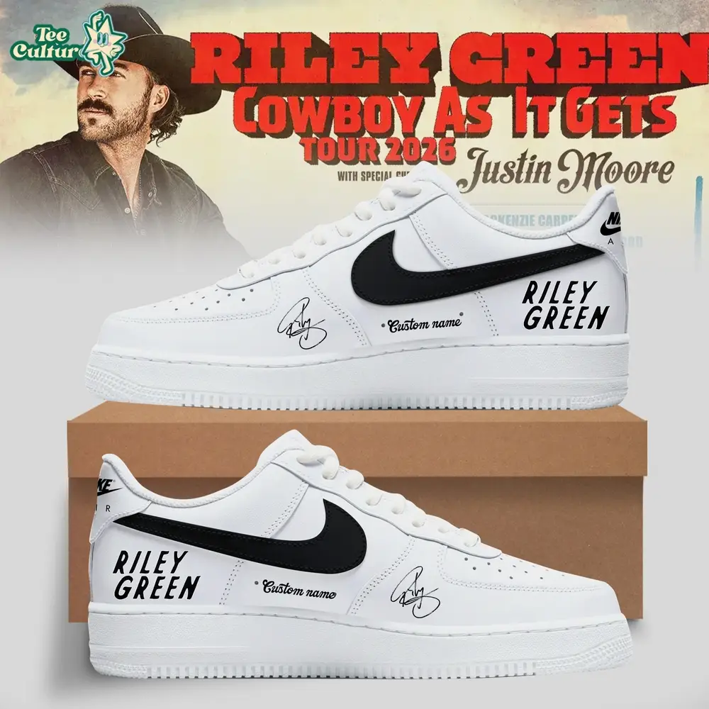 Nike Air Force 1: Riley Green’s Cowboy As It Gets Tour 2026 Collection Black