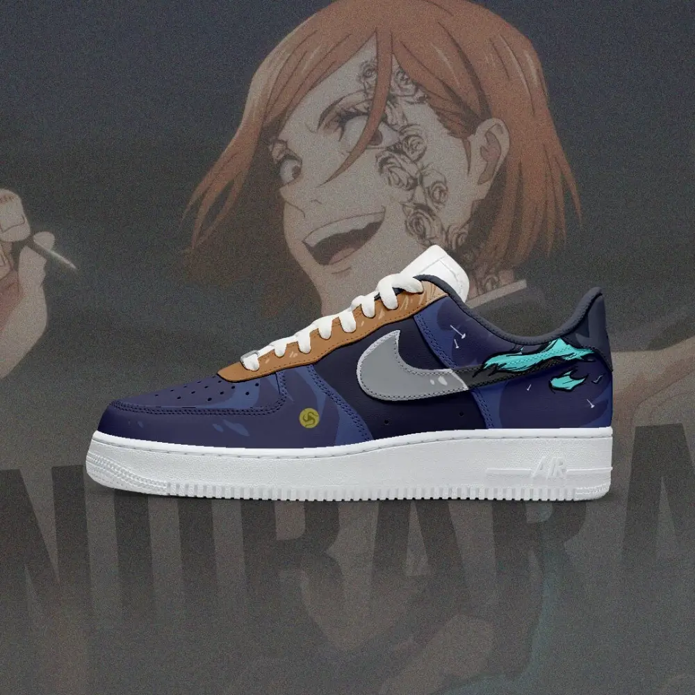 Nobara Kurisagi Jujutsu Kaisen AF1 Shoes