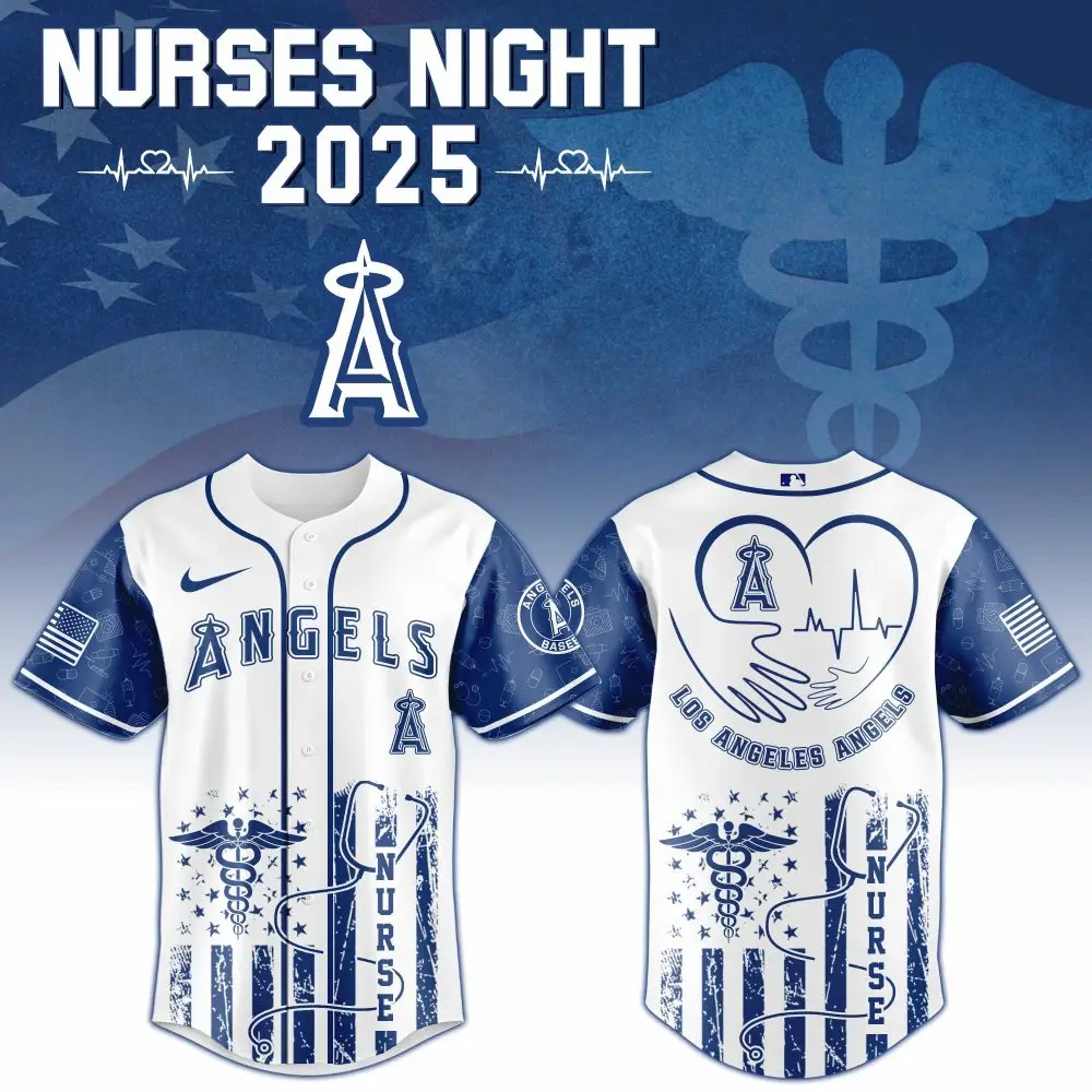 Nurses Night 2025 Los Angeles Angels Jersey – Limited Edition Baseball Apparel