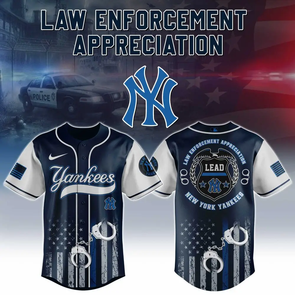 Ny Yankees Law Enforcement Appreciation Jersey - Honor & Style For Fans
