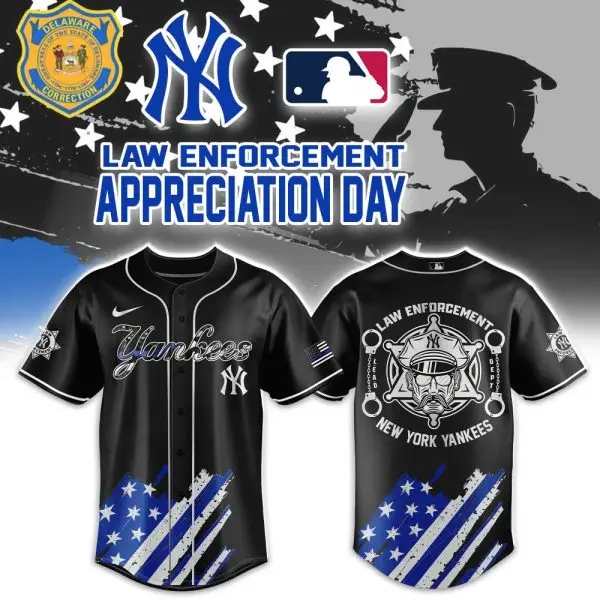 Ny Yankees Law Enforcement Appreciation Jersey - Limited Edition Tribute Gear