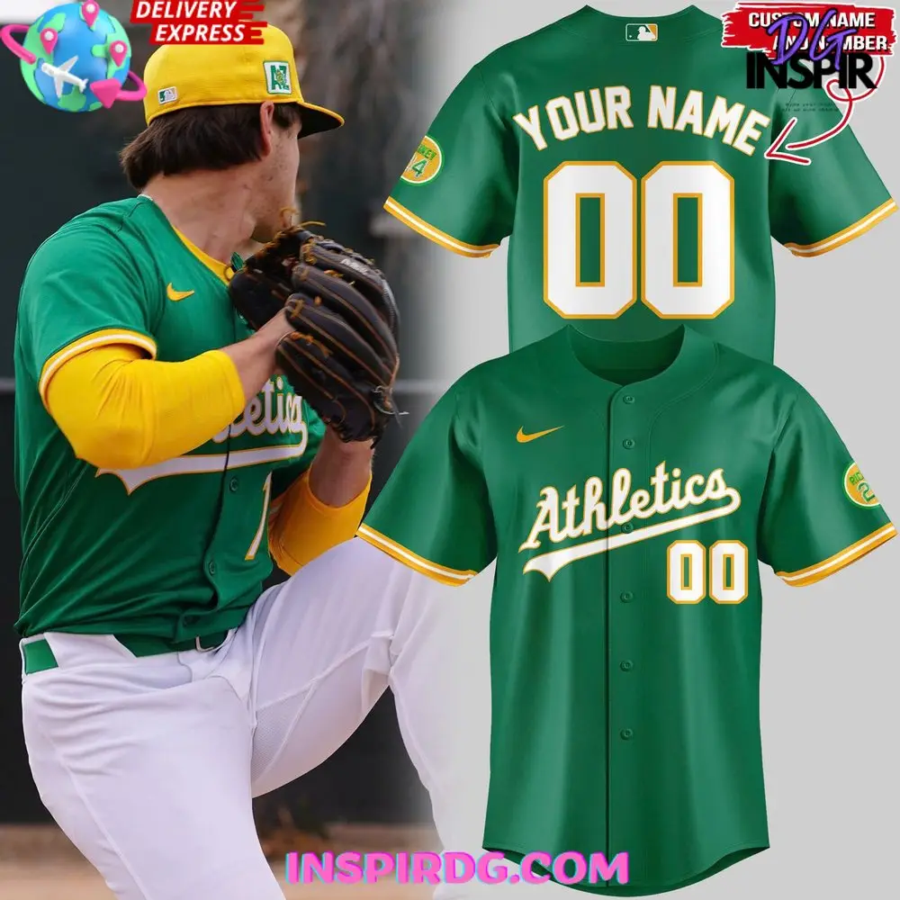 Oakland Athletics 2025 Spring Baseball Jersey